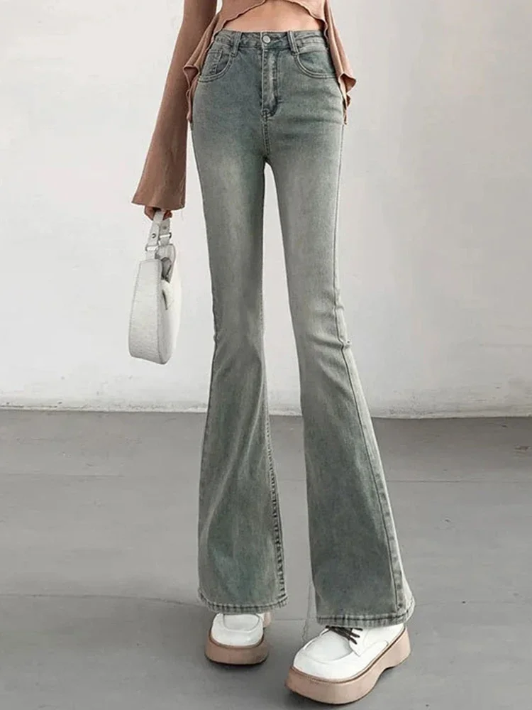 Vintage Skinny Stretch Flare Jeans Spring Fall Classic Streetwear Vaqueros New Women High Waist Slim Casual Boot Cut Denim Pants
Vintage Skinny Stretch Flare Jeans Spring Fall Classic Streetwear Vaqueros New Women High Waist Slim Casual Boot Cut Denim Pants