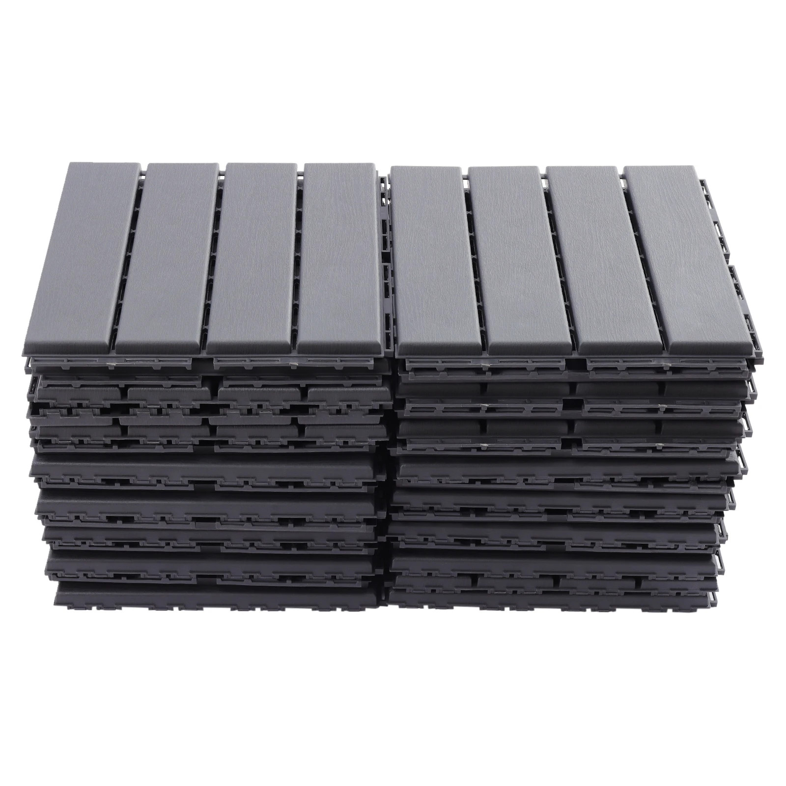 30 Pack Interlocking Decking Tiles, High-Quality PP, Anti-Slip, Strong Pressure Resistance, Easy to Install, Clean & Drainage
30 Pack Interlocking Decking Tiles, High-Quality PP, Anti-Slip, Strong Pressure Resistance, Easy to Install, Clean & Drainage
