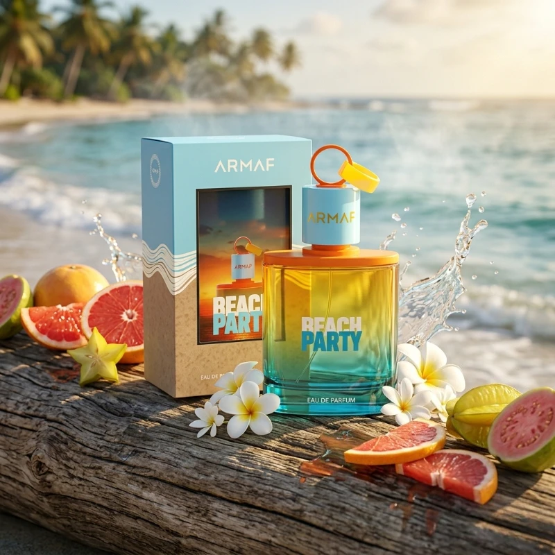 ARMAF Beach Party Perfume 100ml Unisex Fresh Tropical Fruity Aquatic Fragrance Grapefruit Guava Woody Long Lasting Summer Scent
ARMAF Beach Party Perfume 100ml Unisex Fresh Tropical Fruity Aquatic Fragrance Grapefruit Guava Woody Long Lasting Summer Scent