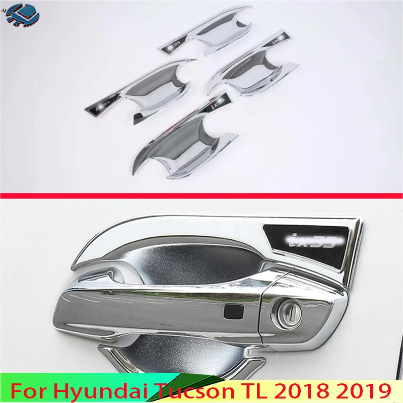 For Hyundai ix35 Tucson TL 2018 2019 ABS Chrome Door Handle Bowl Cover Cup Cavity Trim Insert Catch Molding Garnish
For Hyundai ix35 Tucson TL 2018 2019 ABS Chrome Door Handle Bowl Cover Cup Cavity Trim Insert Catch Molding Garnish