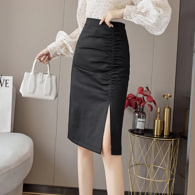 2025 Womens Clothing Spring Summer High Waist Office Midi Skirt Korean Fashion Elegant Sexy Club A-LINE Slit Skirts Female
2025 Womens Clothing Spring Summer High Waist Office Midi Skirt Korean Fashion Elegant Sexy Club A-LINE Slit Skirts Female