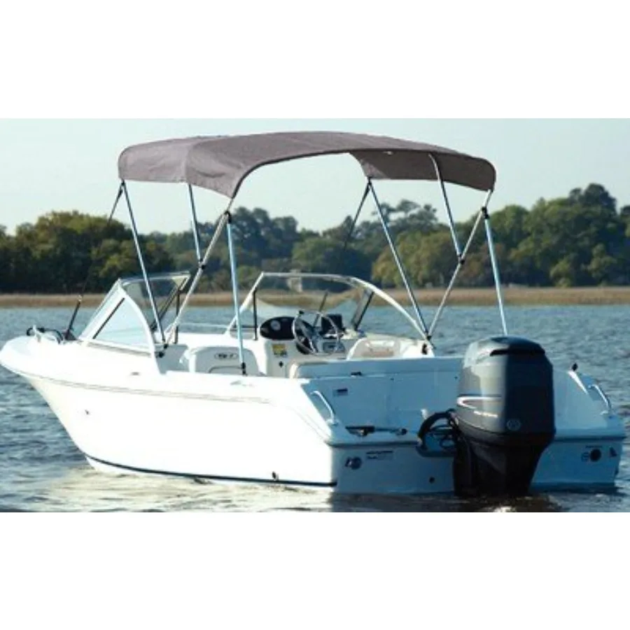 602A10 Sunbrella Round Tube Bimini Top - 67"-72" W x 6' L Cadet Gray
602A10 Sunbrella Round Tube Bimini Top - 67"-72" W x 6' L Cadet Gray