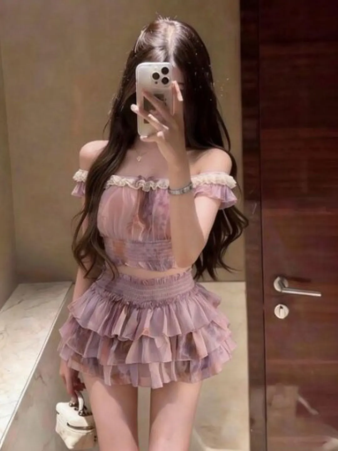 Unique Shoulder Dress Cake Skirt Two Piece Set Anti-Aging Whole Ootd Summer 2026 Comfortable Casual Style Floral Pa...
Unique Shoulder Dress Cake Skirt Two Piece Set Anti-Aging Whole Ootd Summer 2026 Comfortable Casual Style Floral Pa...