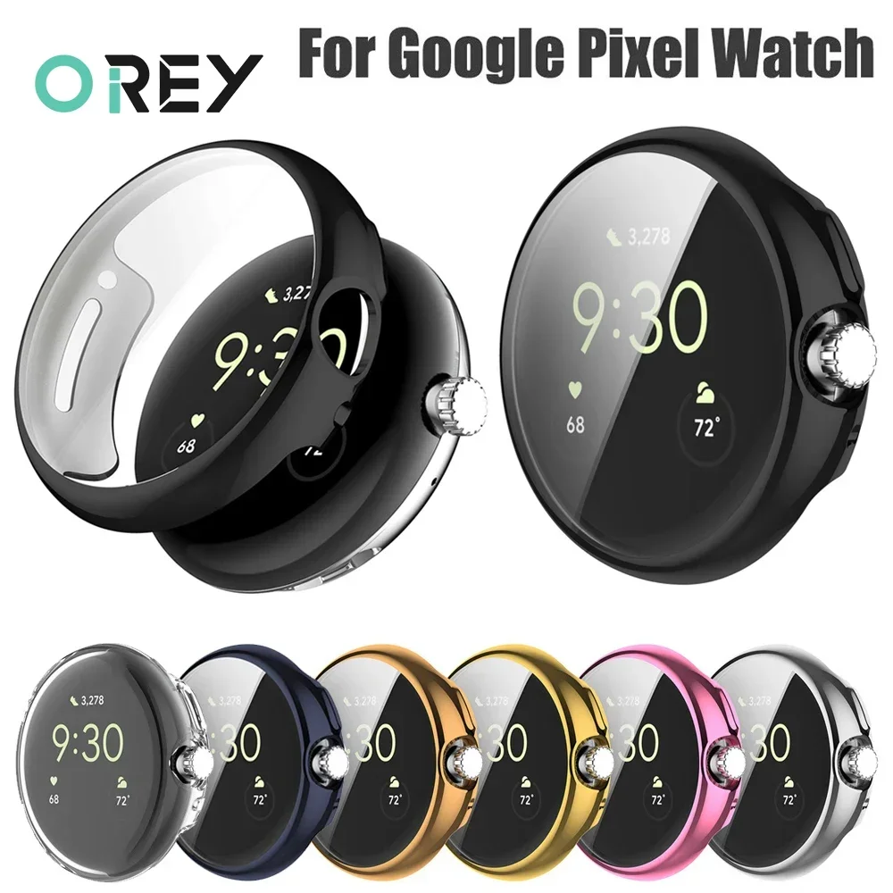 TPU Cover for Google Pixel Watch Band Protective Case Full Soft Clear TPU Screen Protector for Pixel Watch Accessories
TPU Cover for Google Pixel Watch Band Protective Case Full Soft Clear TPU Screen Protector for Pixel Watch Accessories