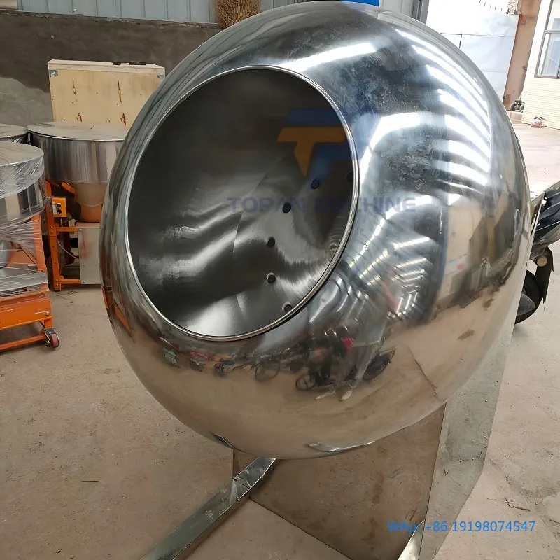 304 Stainless Steel Commercial Industrial Nut Almond Peanut Chocolate Sugar Coating Polishing Pan Candy Making Machine
304 Stainless Steel Commercial Industrial Nut Almond Peanut Chocolate Sugar Coating Polishing Pan Candy Making Machine
