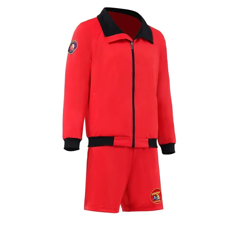 Pam and Tommy Cosplay David Hasselhoff Baywatch Cosplay Costume Men's Red Baywatch Lifeguard Costume Jacket Shorts Outfits
Pam and Tommy Cosplay David Hasselhoff Baywatch Cosplay Costume Men's Red Baywatch Lifeguard Costume Jacket Shorts Outfits
