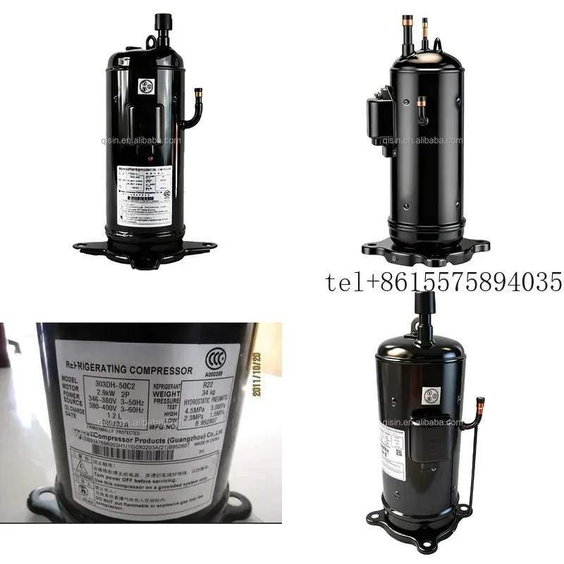 Hot Factory Supply Refrigeration Parts 220V 50Hz 303DH-47Q2 Scroll Compressor for Air Conditioner
Hot Factory Supply Refrigeration Parts 220V 50Hz 303DH-47Q2 Scroll Compressor for Air Conditioner