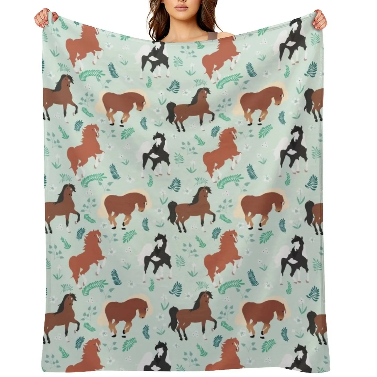 Horse pattern v02 Throw Blanket Flannels Camping Blankets For Baby Plaid Blankets
Horse pattern v02 Throw Blanket Flannels Camping Blankets For Baby Plaid Blankets