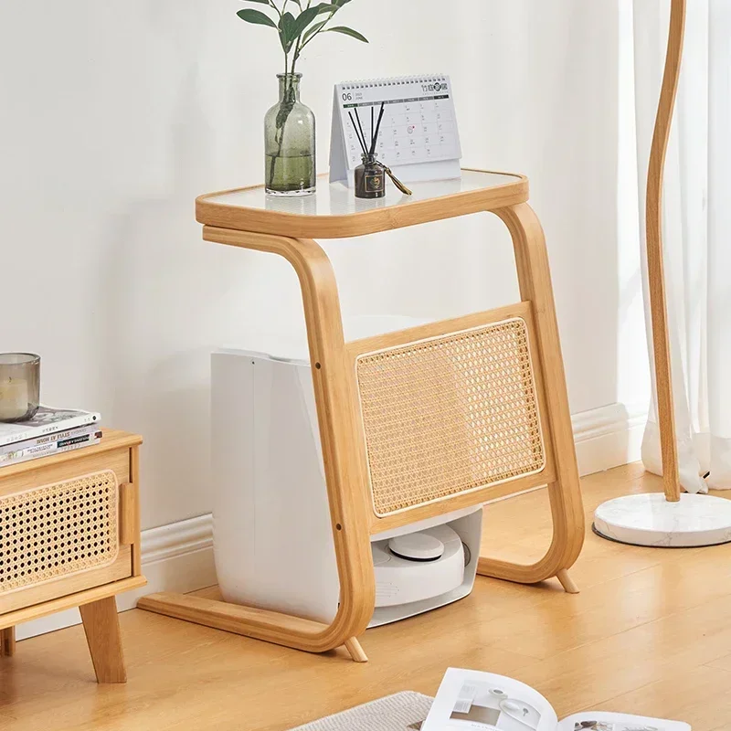 Sweeping robot storage rack, n weaving edge, sofa edge, table corner, light luxury storage rack, modern small coffee table
Sweeping robot storage rack, n weaving edge, sofa edge, table corner, light luxury storage rack, modern small coffee table