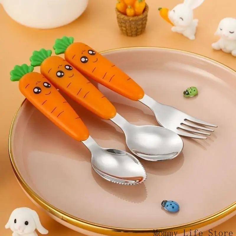Baby Feeding Spoon Toddler Eat Training Fork Feed Supplies Dishwasher Friendly
Baby Feeding Spoon Toddler Eat Training Fork Feed Supplies Dishwasher Friendly
