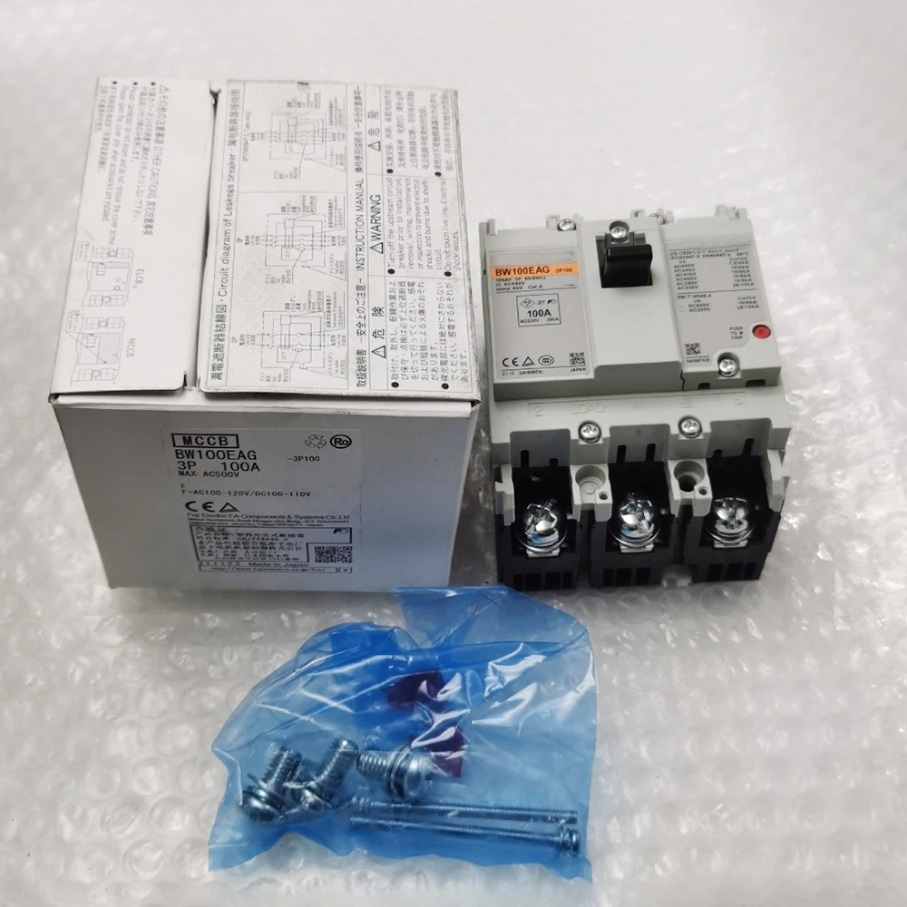 Продукт промышленного управления BW100EAG 3P 100A для воздушного выключателя FUJI AUTO
Продукт промышленного управления BW100EAG 3P 100A для воздушного выключателя FUJI AUTO