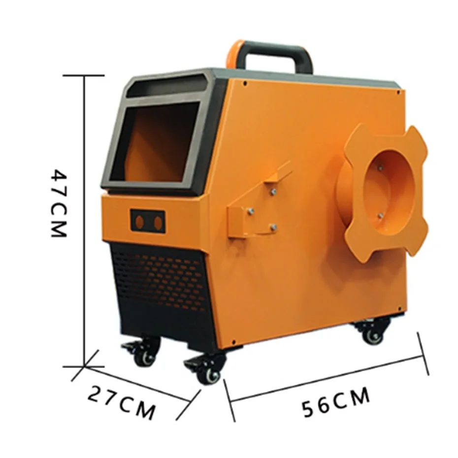 Small portable air-cooled handheld laser welding machine with customized air-cooled cabinet 800W1000W1200W1500W
Small portable air-cooled handheld laser welding machine with customized air-cooled cabinet 800W1000W1200W1500W