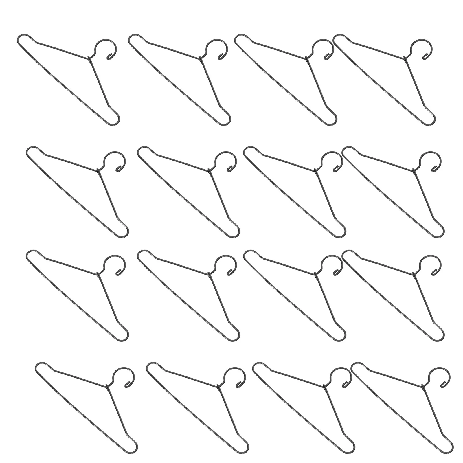25Pcs Metal Mini Clothes Hangers Durable Sturdy Small Clothes Organizer Support for Nursery Kids Playhouse Closet
25Pcs Metal Mini Clothes Hangers Durable Sturdy Small Clothes Organizer Support for Nursery Kids Playhouse Closet