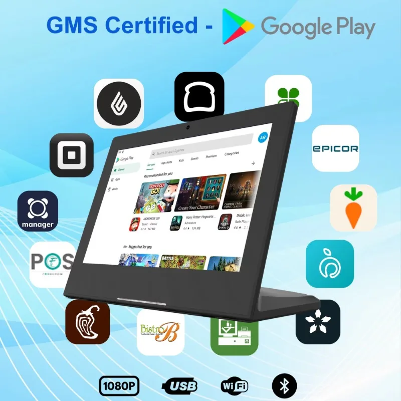 Customize Desktop 10.1" Android 11 Tablet Touch Screen Restaurant Hotel Room Order System Customer Feedback System RJ45 2+16GB
Customize Desktop 10.1" Android 11 Tablet Touch Screen Restaurant Hotel Room Order System Customer Feedback System RJ45 2+16GB
