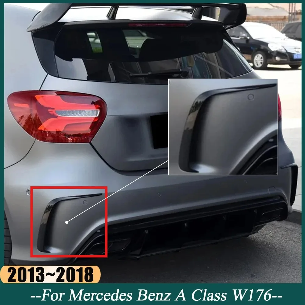 Rear Bumper Lip Spoiler Splitter Canards For Mercedes Benz W176 A200 A250 A260 A45 AMG 2013-2018 Hatchback Black Body Kit Tuning
Rear Bumper Lip Spoiler Splitter Canards For Mercedes Benz W176 A200 A250 A260 A45 AMG 2013-2018 Hatchback Black Body Kit Tuning