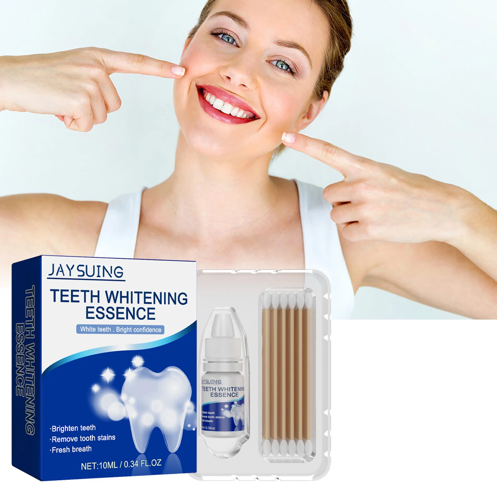 Teeth Whitenting Essence Remove Plaque Stain Yellow Teeth Relieve Gum Allergy Fresh Breath Oral Treatment Dental Cleaning Serum
Teeth Whitenting Essence Remove Plaque Stain Yellow Teeth Relieve Gum Allergy Fresh Breath Oral Treatment Dental Cleaning Serum
