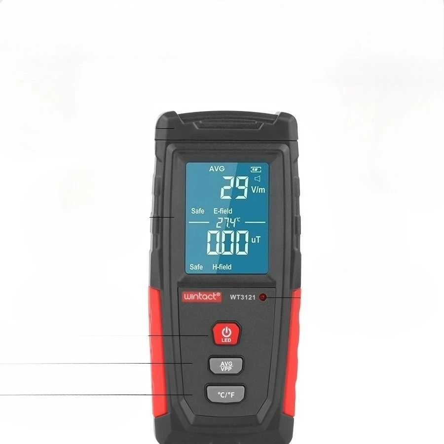 WT3121 Прибор для измерения электромагнитных волн Мобильный монитор излучения электромагнитного поля с двойным измерением
WT3121 Прибор для измерения электромагнитных волн Мобильный монитор излучения электромагнитного поля с двойным измерением
