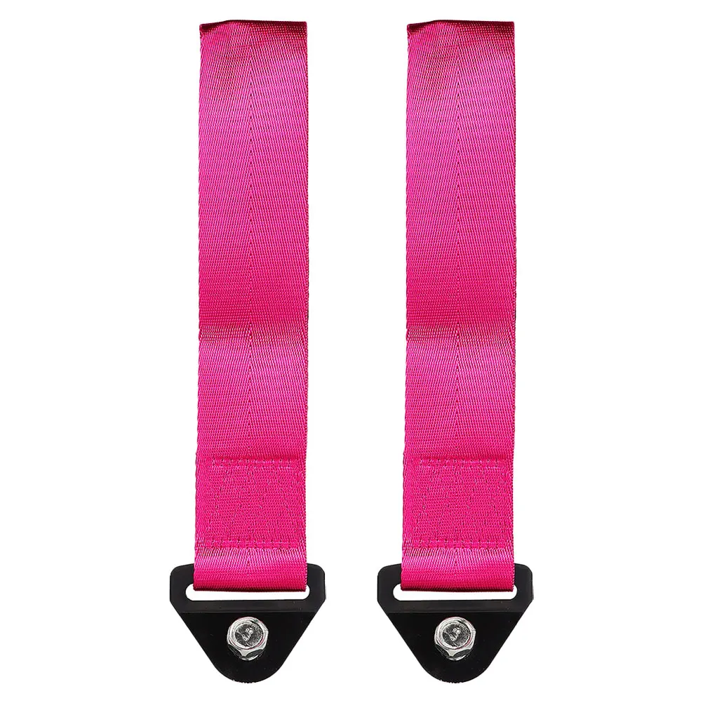 2pcs Decorative Tow Straps Universal Car Tow Hook Straps Easy Installation Durable Racing Towing Rope For Bumper Front Car
2pcs Decorative Tow Straps Universal Car Tow Hook Straps Easy Installation Durable Racing Towing Rope For Bumper Front Car