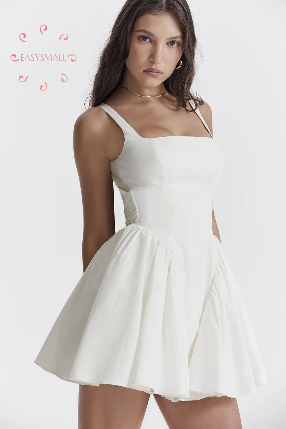 Easysmall House Pure Desire Butterfly Knot Open Back Strap Dress 2023 New Waist Slim Sleeveless Holiday White Dress Club Party
Easysmall House Pure Desire Butterfly Knot Open Back Strap Dress 2023 New Waist Slim Sleeveless Holiday White Dress Club Party