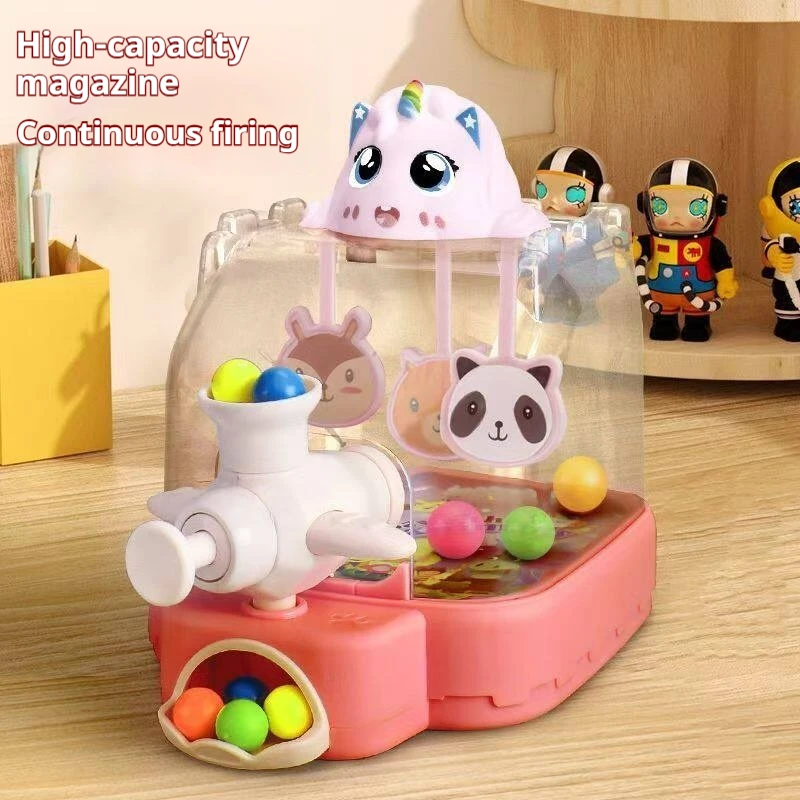 Shooting Marble Game Machine Large Capacity Continuous Laun Smooth Burrless Home Desktop Puzzle Hand Eye Coordination Training
Shooting Marble Game Machine Large Capacity Continuous Laun Smooth Burrless Home Desktop Puzzle Hand Eye Coordination Training