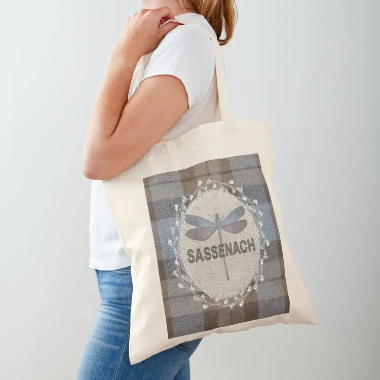Outlander - Fraser Tartan Kilt - Sassenach Dragonfly and Thistle Tote Bag Reusable bags Lady bag custom fabric bag
Outlander - Fraser Tartan Kilt - Sassenach Dragonfly and Thistle Tote Bag Reusable bags Lady bag custom fabric bag