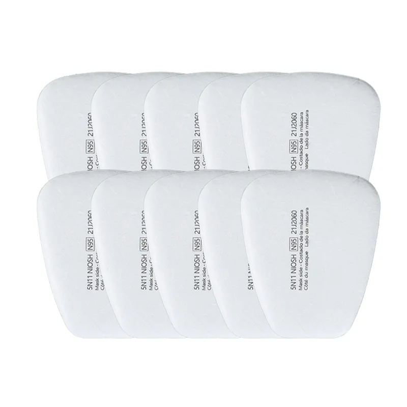 ALIM-100PCS 5N11 Respirator Filter - 5N11 Particulate Filter Cotton For 6200, 6502, 7502, 6800 Series Respirator Mask
ALIM-100PCS 5N11 Respirator Filter - 5N11 Particulate Filter Cotton For 6200, 6502, 7502, 6800 Series Respirator Mask