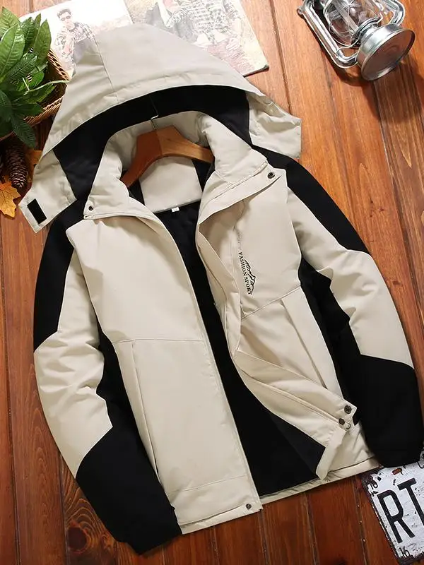 Мужская зимняя утепленная хлопковая куртка с подкладкой, ветрозащитная, водонепроницаемая, повседневная, свободного кроя, теплая, с наполнителем из полиэстера
Мужская зимняя утепленная хлопковая куртка с подкладкой, ветрозащитная, водонепроницаемая, повседневная, свободного кроя, теплая, с наполнителем из полиэстера