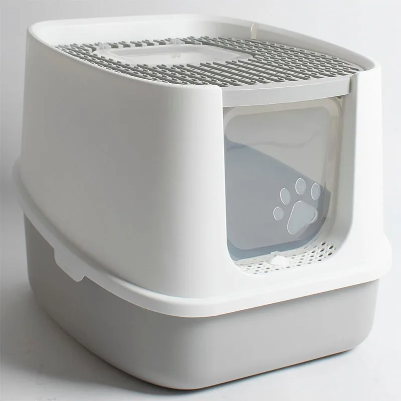 Large Enclosed Cat Litter Box Enclosed Potty Household Cat Toilet Top Entry Anti-Splashing Toilet Easy To Clean For Cat Kitten
Large Enclosed Cat Litter Box Enclosed Potty Household Cat Toilet Top Entry Anti-Splashing Toilet Easy To Clean For Cat Kitten