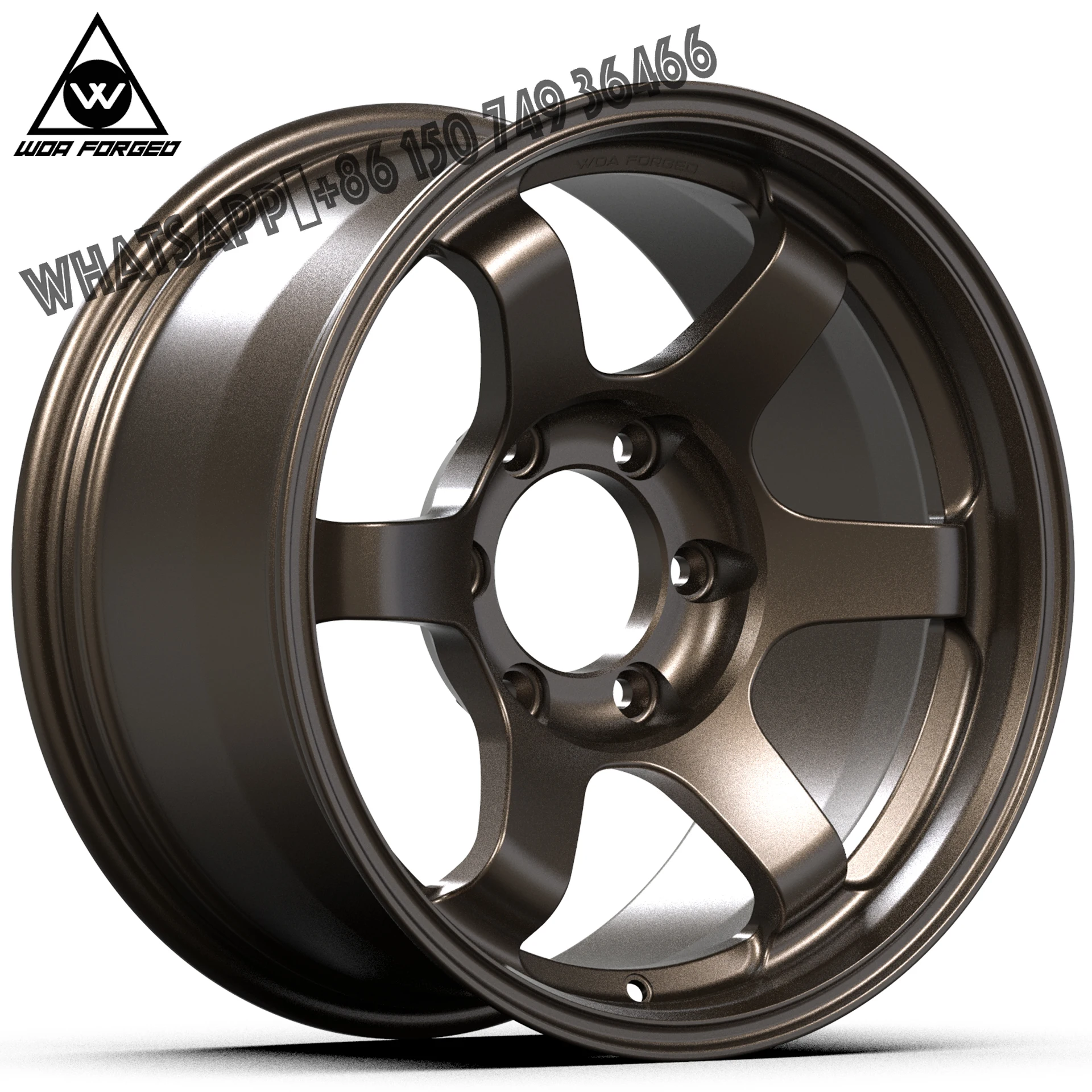 WOAFORGED 4x4 Offroad Passenger Car Wheel Aluminum Customized TE37 Design Rim 17 18 19 20 Inch Bronze Black for Ford F150 Ranger
WOAFORGED 4x4 Offroad Passenger Car Wheel Aluminum Customized TE37 Design Rim 17 18 19 20 Inch Bronze Black for Ford F150 Ranger