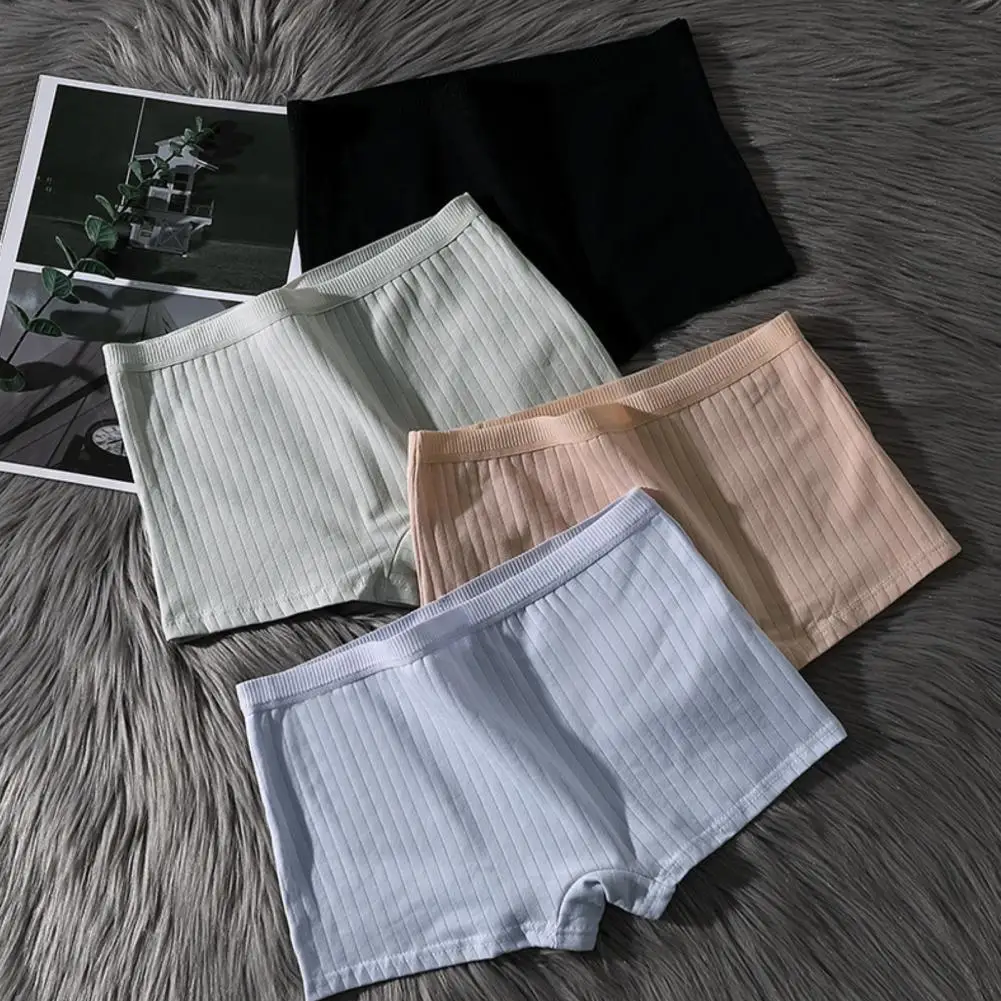 Women Boxers Underwear Seamless Mid Waist Cotton Stretchy Boxers Anti-exposure Moisture-wicking Briefs
Women Boxers Underwear Seamless Mid Waist Cotton Stretchy Boxers Anti-exposure Moisture-wicking Briefs