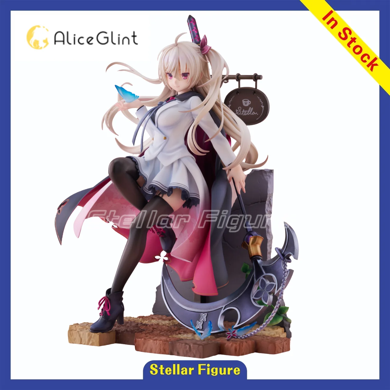 Предзаказ: В наличии. Коллекционные фигурки Alice Glint Starlight Cafe и Death Butterfly Mingyue Ezuna в масштабе 1/7.
Предзаказ: В наличии. Коллекционные фигурки Alice Glint Starlight Cafe и Death Butterfly Mingyue Ezuna в масштабе 1/7.