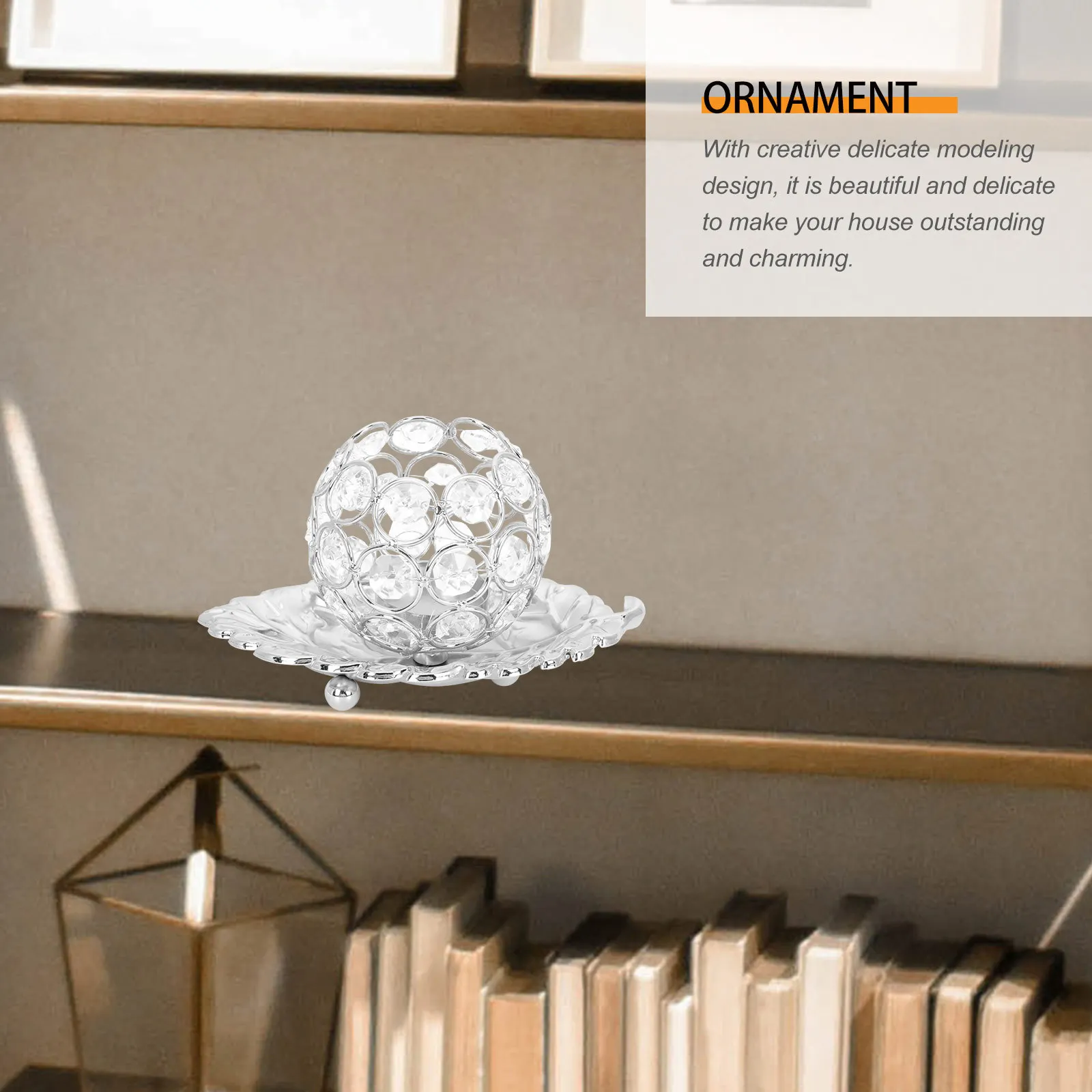 Creative Crystal Candleholder Elegant Metal Stand for Tabletop Decoration Household Decor Romantic Warm Lighting Ambience
Creative Crystal Candleholder Elegant Metal Stand for Tabletop Decoration Household Decor Romantic Warm Lighting Ambience