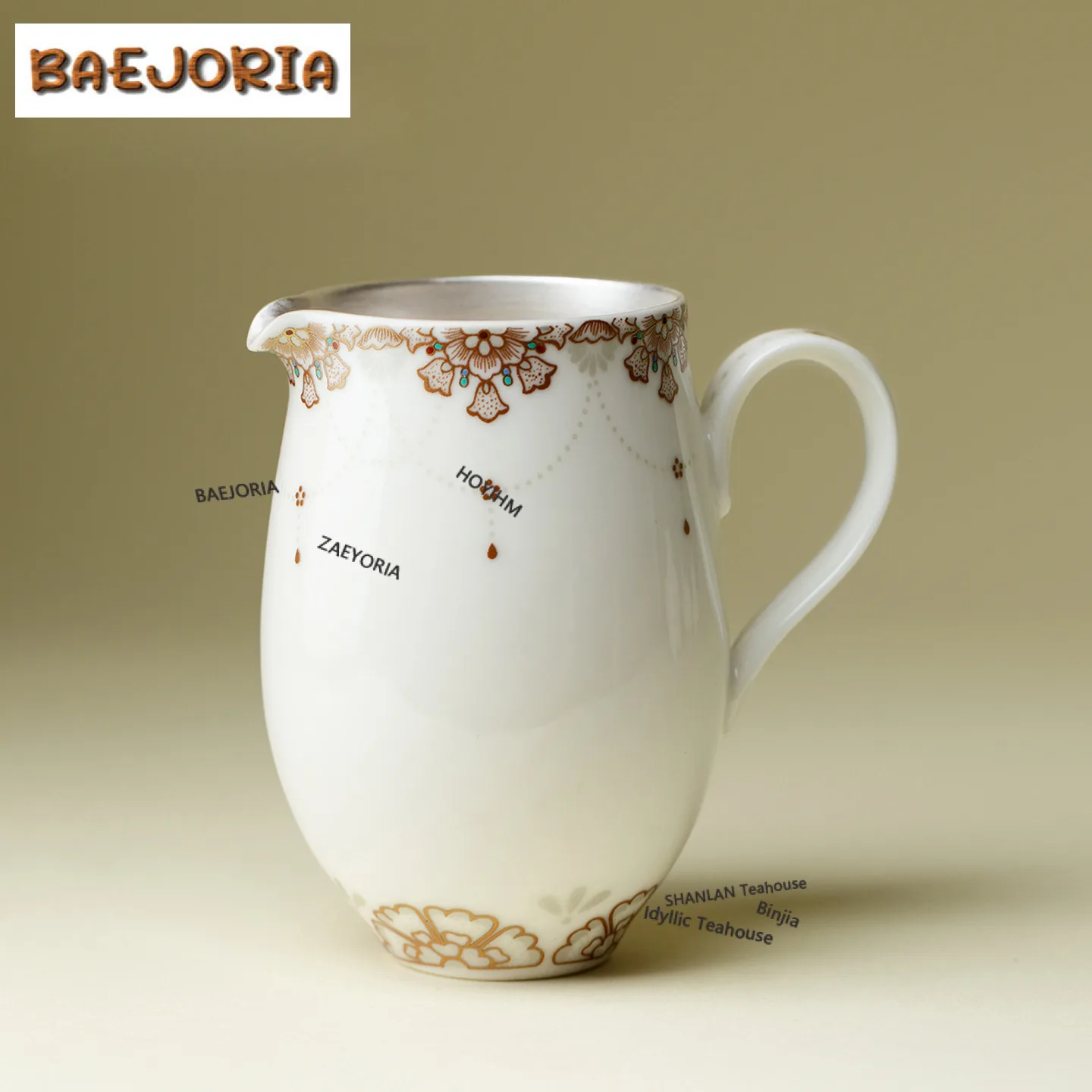 200ml Plain Gold Gilt Silver Tea Pitcher Divide Tea Cha Hai Dispenser Justice Cup Green Tea Fair Mug Chinese Tea Set Accessories
200ml Plain Gold Gilt Silver Tea Pitcher Divide Tea Cha Hai Dispenser Justice Cup Green Tea Fair Mug Chinese Tea Set Accessories