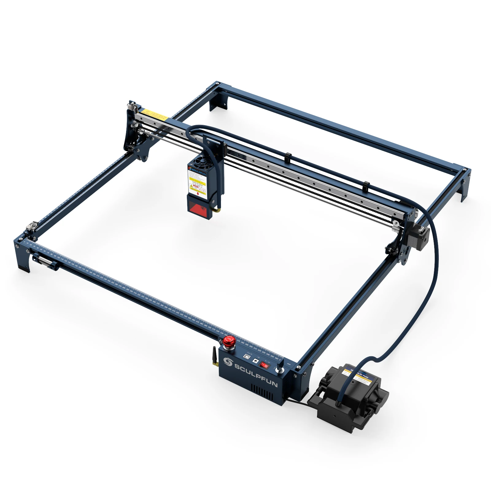 SCULPFUN S30 Ultra-22W Laser Engraving Machine 600x600mm Engraving Area Automatic Air Assist Replaceable Lens Eye Protection
SCULPFUN S30 Ultra-22W Laser Engraving Machine 600x600mm Engraving Area Automatic Air Assist Replaceable Lens Eye Protection