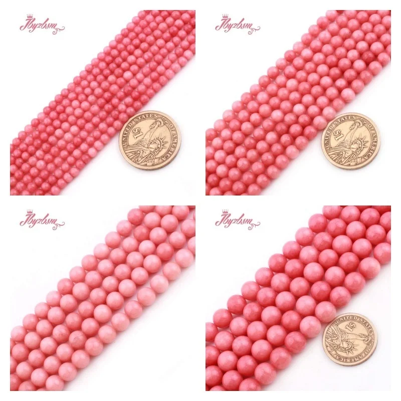 6/8/10mm Round Smooth Faceted Hot Pink Jade Stone Loose Beads Strand 15 inch for DIY Charm Bracelet Necklace Jewelry Making
6/8/10mm Round Smooth Faceted Hot Pink Jade Stone Loose Beads Strand 15 inch for DIY Charm Bracelet Necklace Jewelry Making