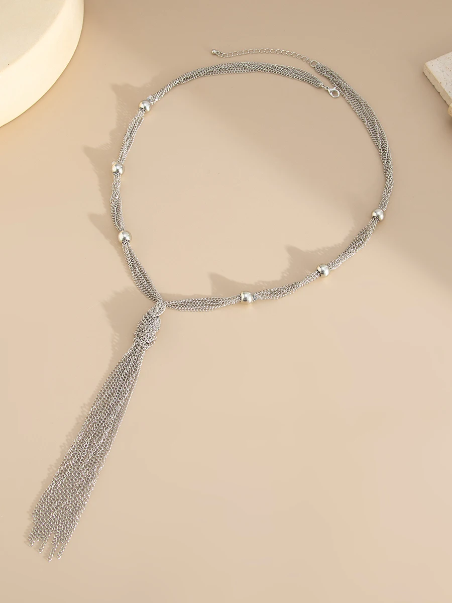 Faionable Tassel Nelace for Women Ele Personali Design Versatile Clavicle Chain Accory Alloy Geometric Pattern
Faionable Tassel Nelace for Women Ele Personali Design Versatile Clavicle Chain Accory Alloy Geometric Pattern