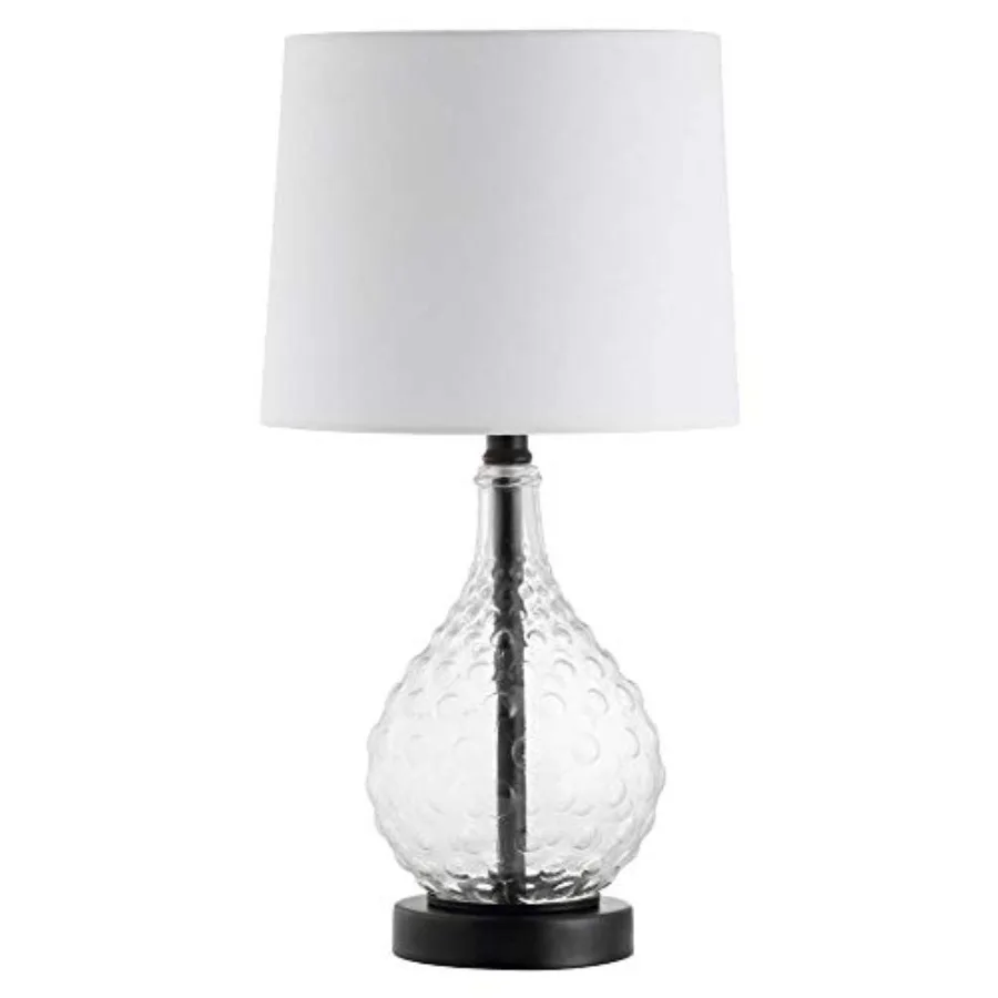 Lighting Collection Targari Black/ Clear Crystal 19-inch Bedroom Living Room Home Office Desk Nightstand Table Lamp LED Bulb In
Lighting Collection Targari Black/ Clear Crystal 19-inch Bedroom Living Room Home Office Desk Nightstand Table Lamp LED Bulb In