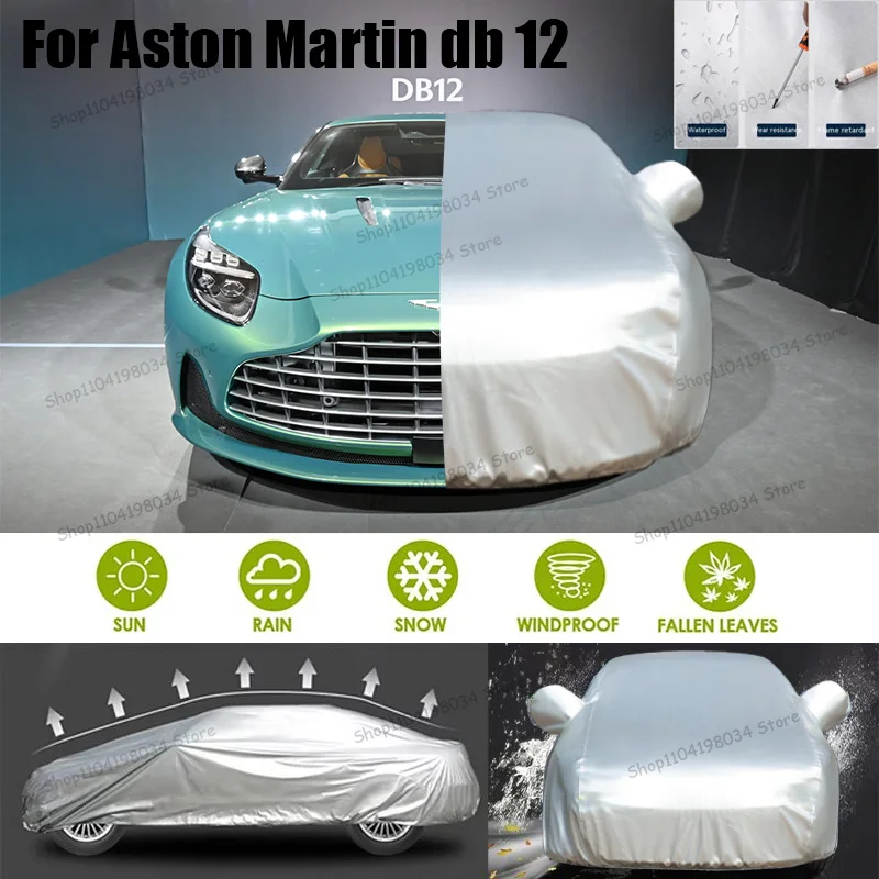 For Aston Marti db 12 Auto Anti snow Anti dust Sunscreen Anti-uv Anti peeling paint And Anti Rainwater 210t car cover Car cover
For Aston Marti db 12 Auto Anti snow Anti dust Sunscreen Anti-uv Anti peeling paint And Anti Rainwater 210t car cover Car cover