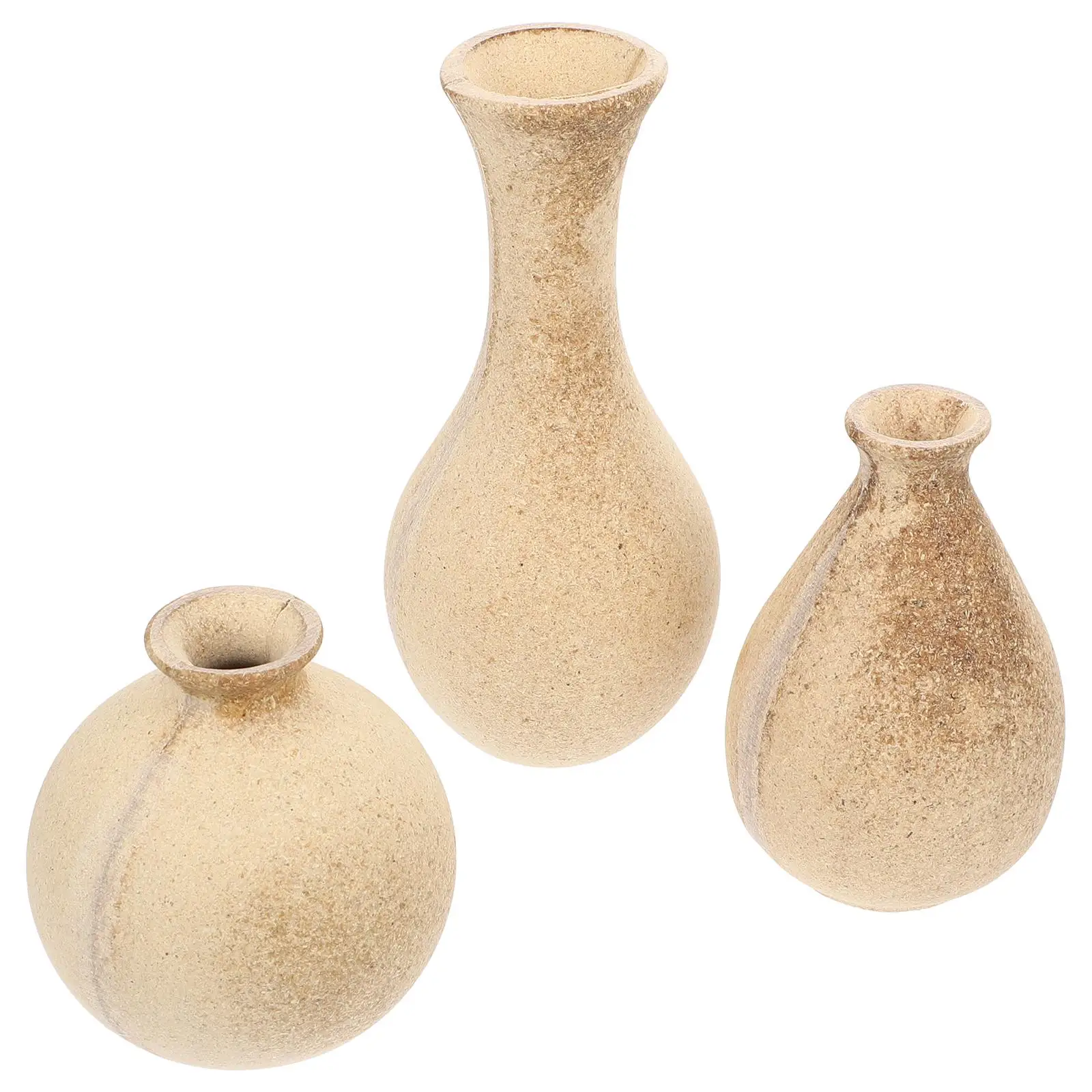 Wooden Material 3 Pcs Small Handmade Decor Unfinished Vases for Home DIY Flower Pot Practical Wood Vase Blank Vase
Wooden Material 3 Pcs Small Handmade Decor Unfinished Vases for Home DIY Flower Pot Practical Wood Vase Blank Vase