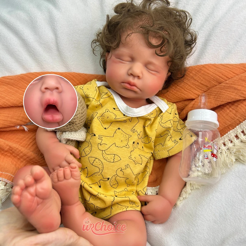 20Inch Soft Touch Full Silicone Reborn Baby Girl/Boy Realistic Lifelike Weighted Newborn Therapy Companion Doll for Seniors Gift
20Inch Soft Touch Full Silicone Reborn Baby Girl/Boy Realistic Lifelike Weighted Newborn Therapy Companion Doll for Seniors Gift