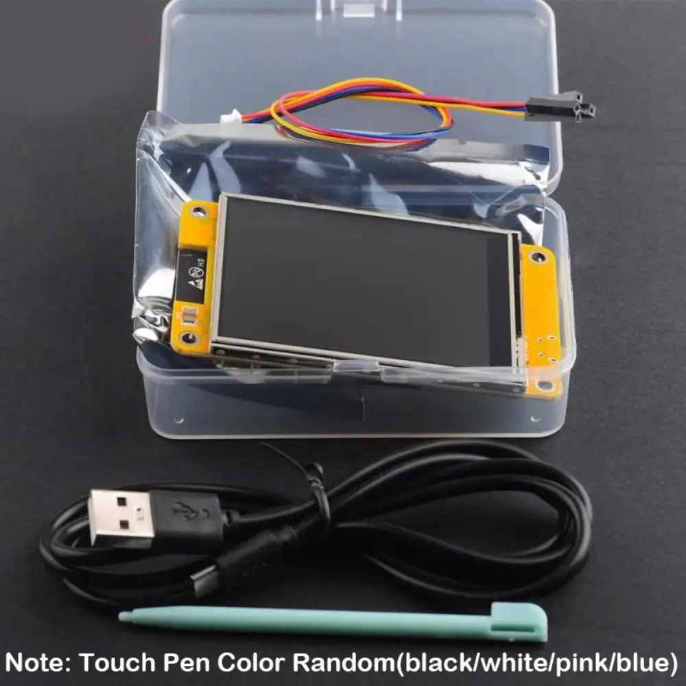 NEW 2.8inch Resistive Touchscreen 240*320 with Acrylic Case ESP32 Board Dual Cores LCD Display Electronic accessories
NEW 2.8inch Resistive Touchscreen 240*320 with Acrylic Case ESP32 Board Dual Cores LCD Display Electronic accessories