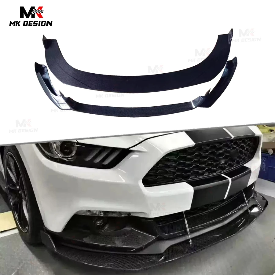 Carbon Fiber Front Bumper Lip Chin Spoiler for Ford Mustang 2015-2017 Front Lip Splitter Car Accessories
Carbon Fiber Front Bumper Lip Chin Spoiler for Ford Mustang 2015-2017 Front Lip Splitter Car Accessories