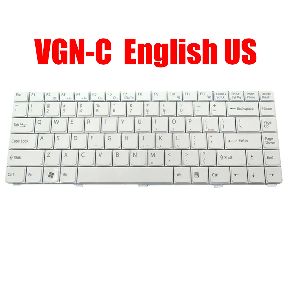 US Laptop Keyboard For SONY VGN-C 147996353 VGN-C21CH VGN-C22CH VGN-C12CH VGN-C11CH English White New
US Laptop Keyboard For SONY VGN-C 147996353 VGN-C21CH VGN-C22CH VGN-C12CH VGN-C11CH English White New