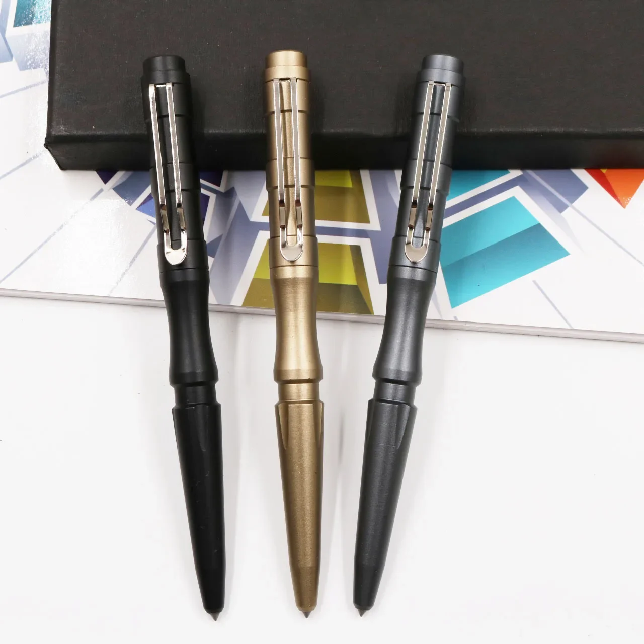 Tactical Pen Self Defense Supplies Gift Package Aviation aluminum alloy Security Protection Personal Defense Tool Defence EDC
Tactical Pen Self Defense Supplies Gift Package Aviation aluminum alloy Security Protection Personal Defense Tool Defence EDC