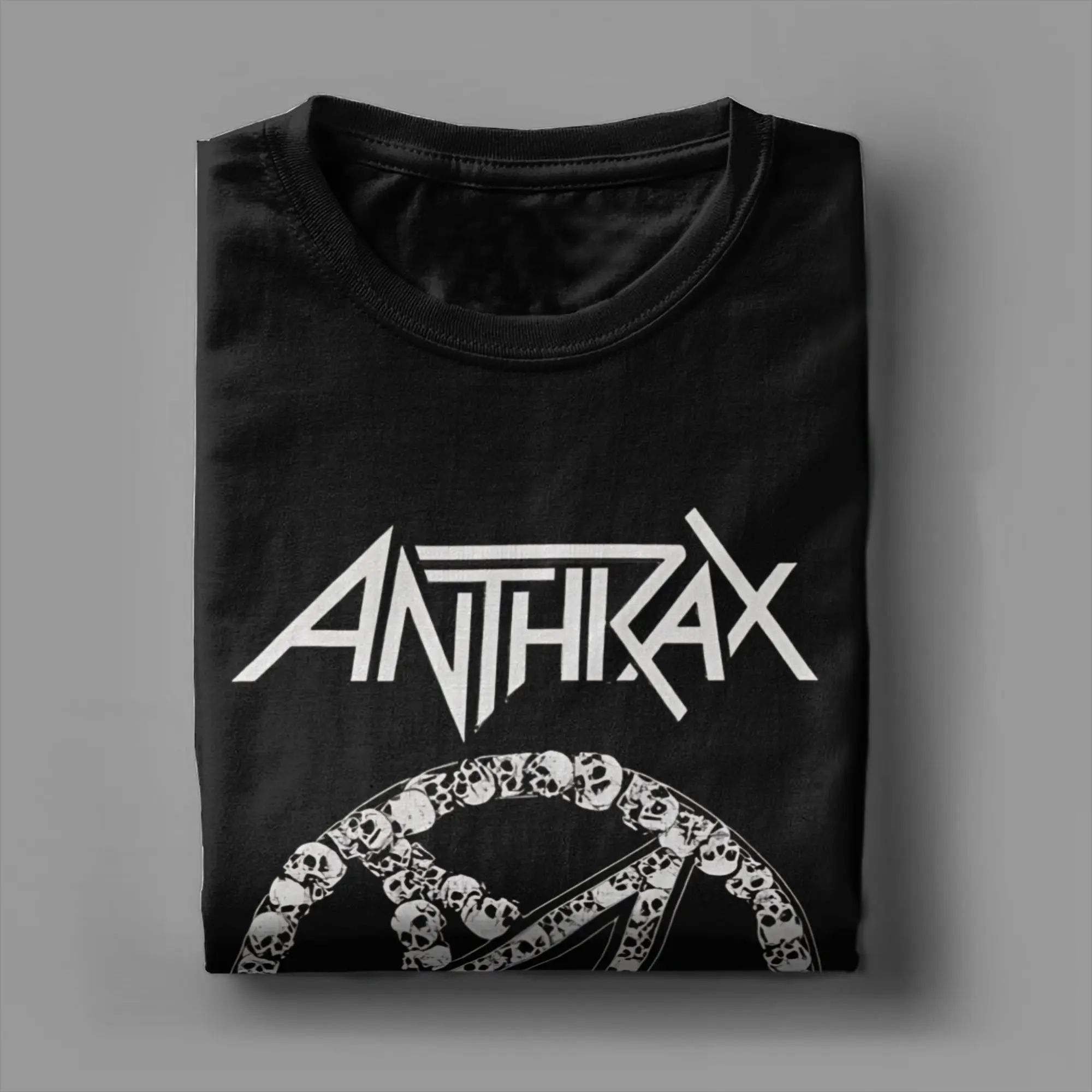 Anthrax Among The Living Men's T Shirt Vintage Tee Shirt Short Sleeve Crew Neck T-Shirt Pure Cotton Summer Clothes
Anthrax Among The Living Men's T Shirt Vintage Tee Shirt Short Sleeve Crew Neck T-Shirt Pure Cotton Summer Clothes