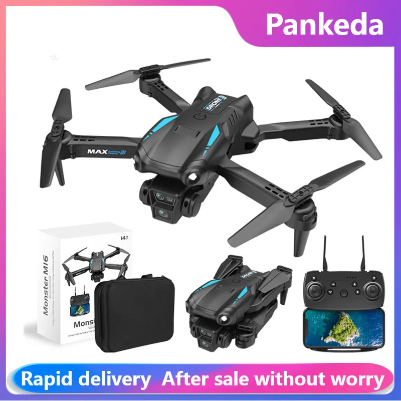 Новинка Профессиональный Дрон M16 8K широкоугольная HD-камера Wi-Fi FPV высота удержания складной Радиоуправляемый Дрон Квадрокоптер вертолет детские игрушки
Новинка Профессиональный Дрон M16 8K широкоугольная HD-камера Wi-Fi FPV высота удержания складной Радиоуправляемый Дрон Квадрокоптер вертолет детские игрушки
