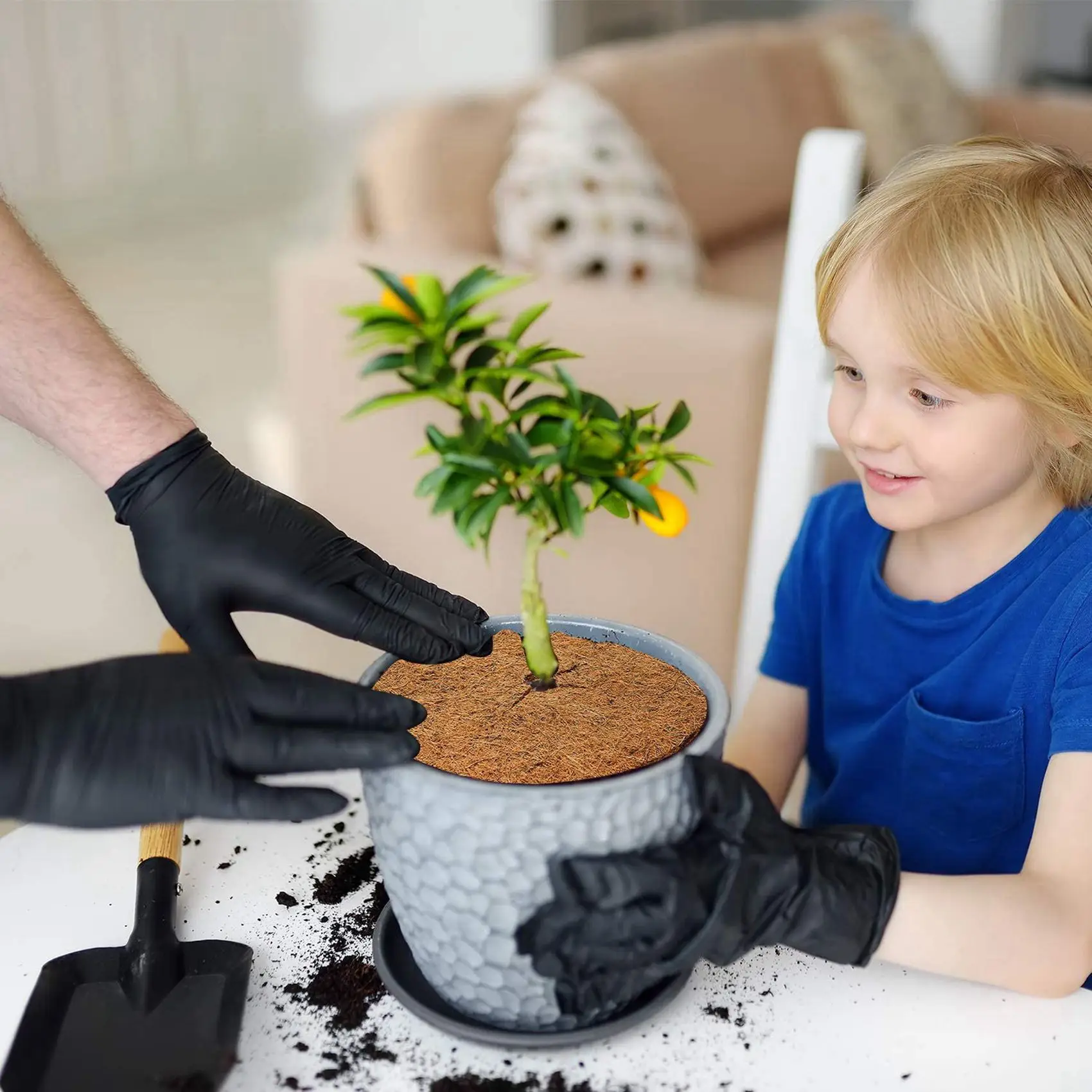 24 Pcs 11.8Inch Coco Coir Fiber Tree Mulch Ring Protector Mat- Coco Liner Mulch Mat For Disc Plant Cover Flower Pot-AT36
24 Pcs 11.8Inch Coco Coir Fiber Tree Mulch Ring Protector Mat- Coco Liner Mulch Mat For Disc Plant Cover Flower Pot-AT36
