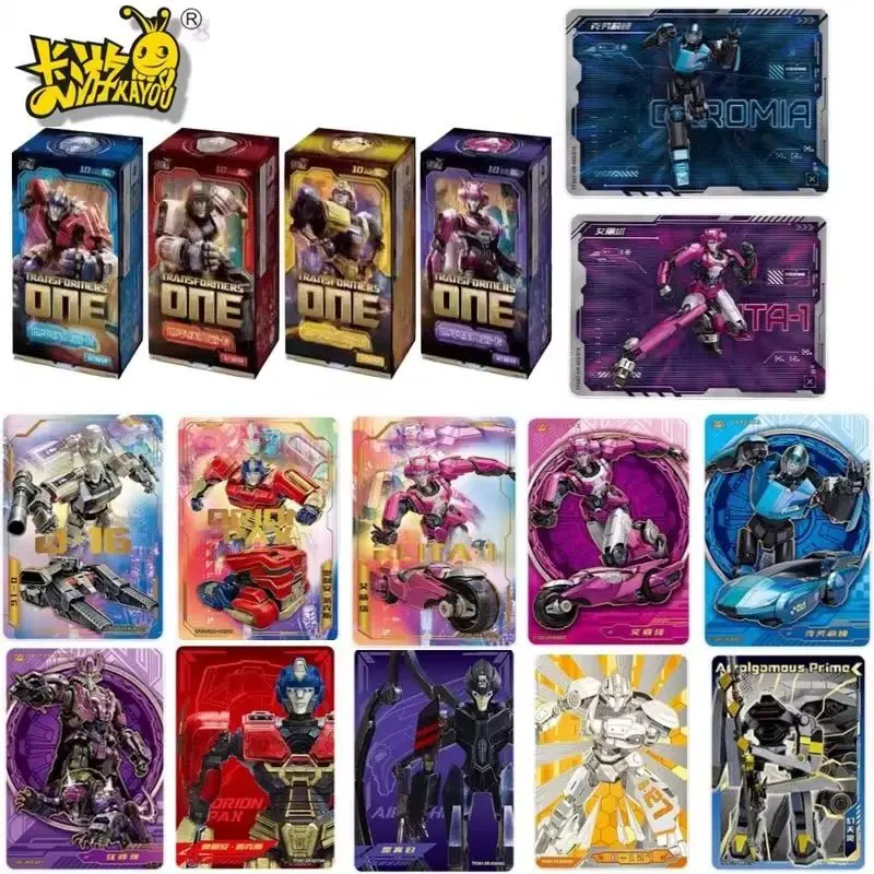 KAYOU Genuine Transformers Card Transformers Horizon Collection Origin SE Card Pack Periphery Collection Card Toys Gifts
KAYOU Genuine Transformers Card Transformers Horizon Collection Origin SE Card Pack Periphery Collection Card Toys Gifts