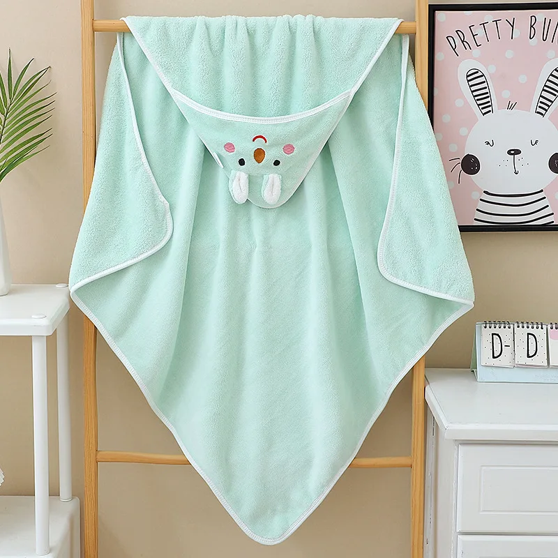 Infant Solid Color Coral Fleece Cartoon Animal Print Hooded Bathrobe Newborn Bathrobe Comfortable and Skin Friendly Bathrobe
Infant Solid Color Coral Fleece Cartoon Animal Print Hooded Bathrobe Newborn Bathrobe Comfortable and Skin Friendly Bathrobe