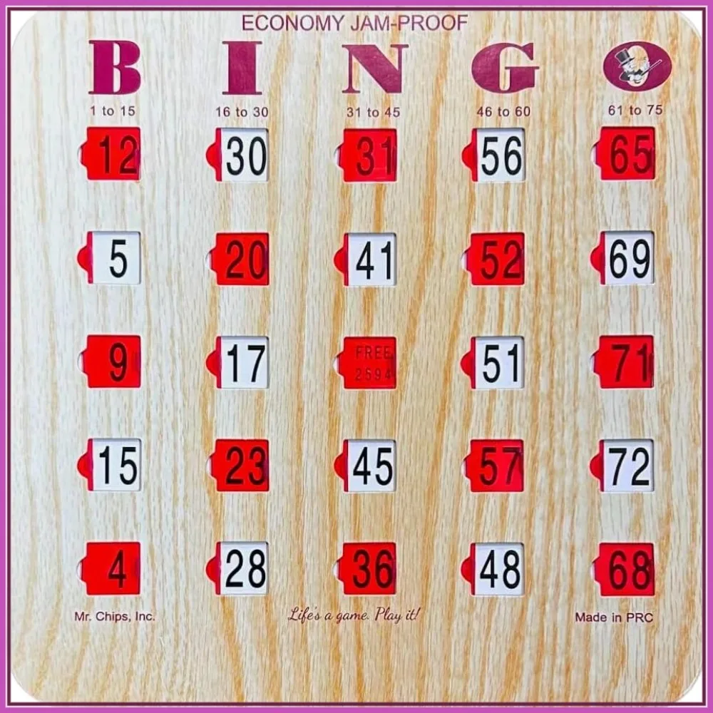 Jam-Proof Fingertip Slide Bingo Cards with Sliding Windows, 10 Pack
Jam-Proof Fingertip Slide Bingo Cards with Sliding Windows, 10 Pack